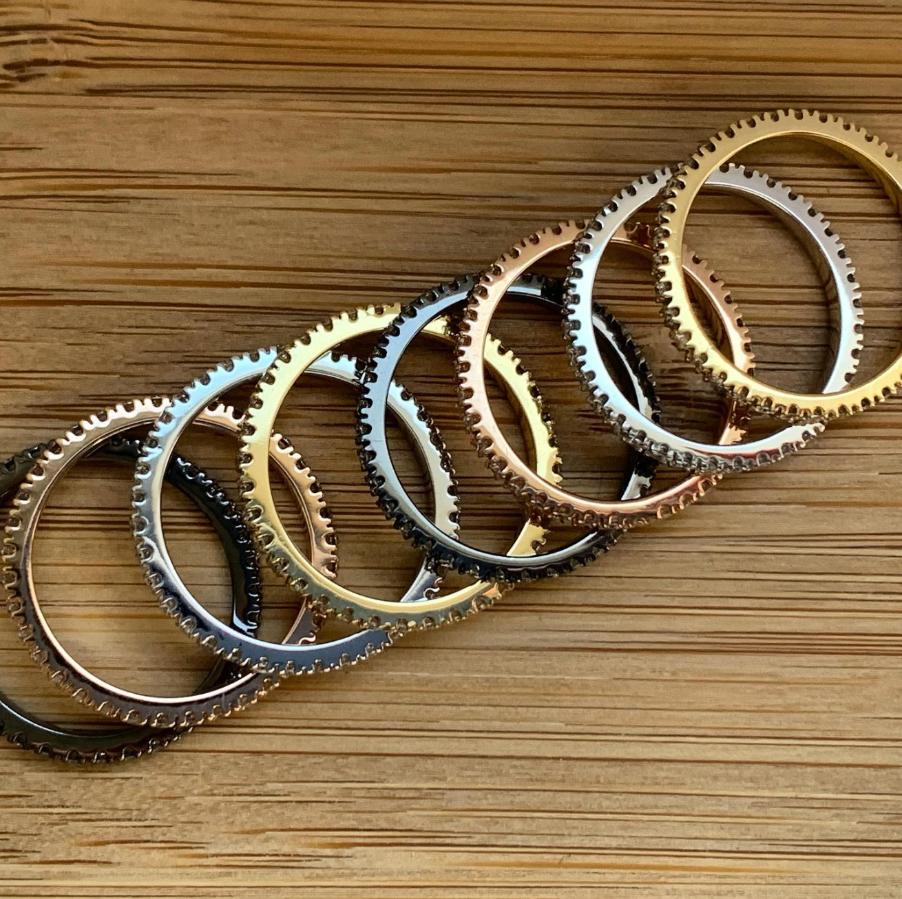 Eternity Rings on Side